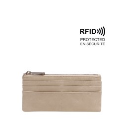 Briella Slim Wallet - Cream 